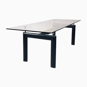 Mid-Century Italian LC6 Table by Le Corbusier, Jeanneret, Perriand for Cassina, 1980s