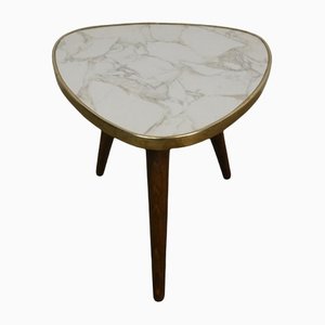 Flower Stand with Marbled Formica Top