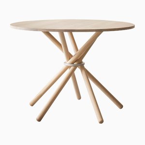Tavolo da pranzo Hector 105 in legno di quercia chiaro di Eberhart Furniture