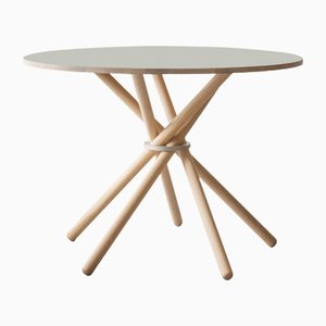 Hector 105 Dining Table (Vapour Linoleum) by Eberhart Furniture