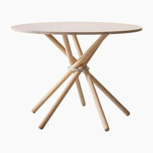 Hector 105 Dining Table (Powder Linoleum) by Eberhart Furniture