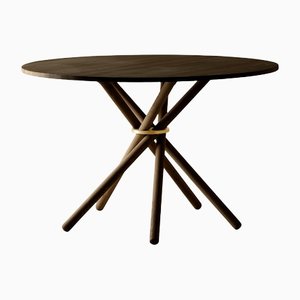 Hector 120 Dining Table (Dark Oak) by Eberhart Furniture