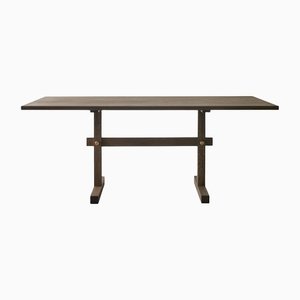 Gaspard 180 Dining Table (Dark Oak) by Eberhart Furniture