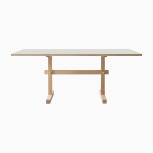 Gaspard 180 Dining Table (Vapour Linoleum) by Eberhart Furniture