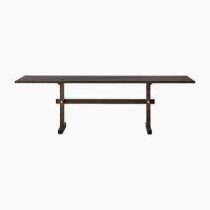 Gaspard 240 Dining Table (Dark Oak) by Eberhart Furniture