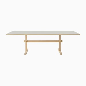 Gaspard 240 Dining Table (Vapour Linoleum) by Eberhart Furniture