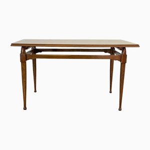 Oak Table with Laminate Top, 1950s