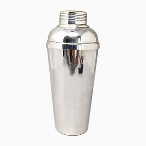 English Stainless Steel Cocktail Shaker, 1950s