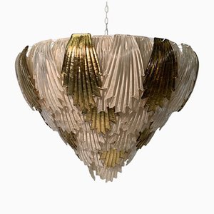 Art Deco Kronleuchter aus Muranoglas