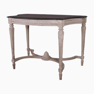 French Painted Console Table