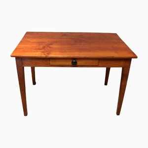 Small Proportioned French Provincial Cherry Wood Table