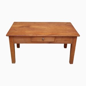 Low Cherry Wood Table