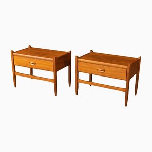Bedside Tables, 1960s, Set of 2