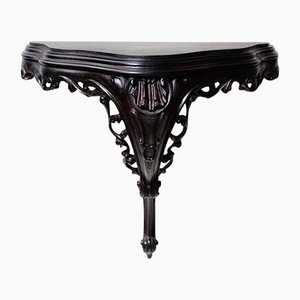 Antique Wall Console in Wood