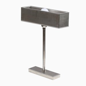 Lampe de Bureau en Métal Blanc