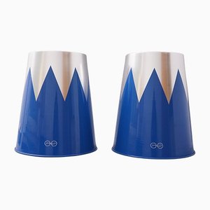 Colucci Stools by Philippe Starck for Driade, 1986, Set of 2