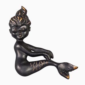 Mermaid Figurine by Walter Bosse, 1950s