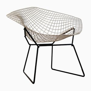 White Diamond Chair by Harry Bertoia for Knoll, 1970s