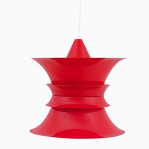 Red Pendant Lamp, Denmark