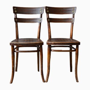 Bistro Chairs from Thonet, Set of 2