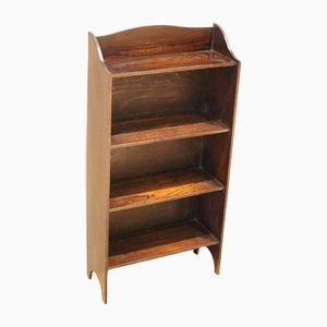 Small Oak Open Bookcase