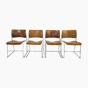 40/4 Chairs by David Rowland for Seid International, 1970s, Set of 4