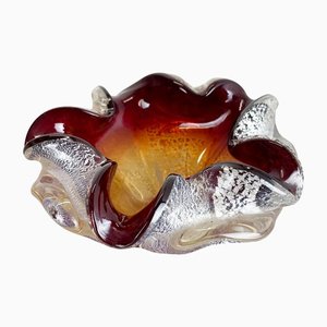 Murano Glass Bowl or Ashtray by Barovier and Toso, Italy, 1970s