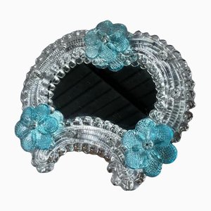 Murano Glass Table or Wall Mirror, Italy, 1960s