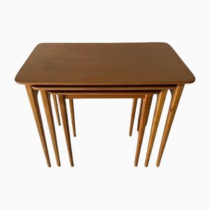 Tables Gigognes de Lotos, Allemagne, 1960s, Set de 3