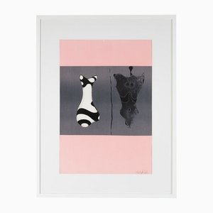 Paul Wunderlich, Negativ, Lithograph on Thick Paper, Framed