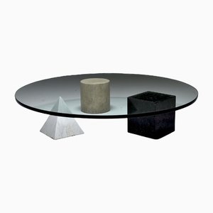 Niedriger Tisch von Massimo und Lella Vignelli