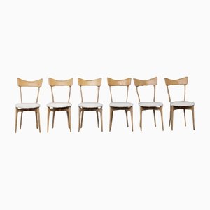 Dining Chairs by Ico Parisi, Set of Six