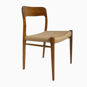 Dänische Vintage Nr. 75 Stühle aus Teak von Niels Møller für JL Møllers, 4er Set