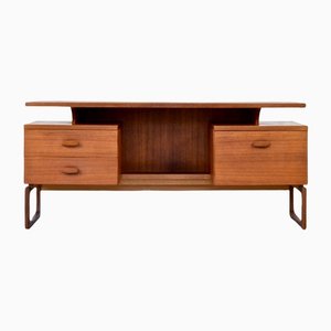 Teak Desk with Floating Top from G-Plan, 1960s
