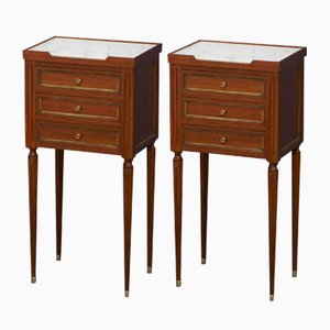 Early 20th Century Bedside Cabinets, Set of 2