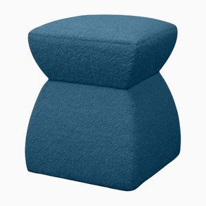Cusi Pouf in Encre Mohair by KABINET
