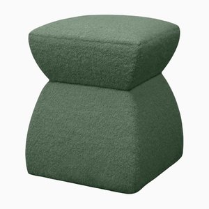 Cusi Pouf in Giboulee Mohair by KABINET