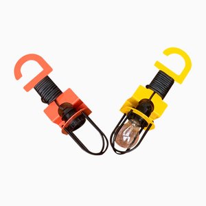 Postmodern Italian Space Age Art. 6783 Pendant or Table Lamp from Reggiani, Set of 2