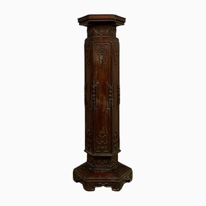 19th Century Wood Column, 1880s