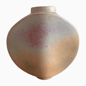 Vintage Brutalist Ceramic Ceremic Vase, 1970s