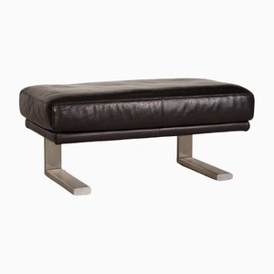 Black Leather 6600 Stool from Rolf Benz