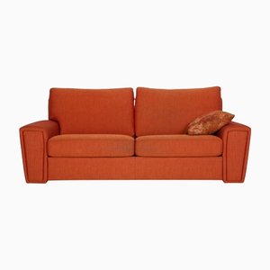 Orangefarbenes Zwei-Sitzer Sofa von Bielefelder Werkstätten