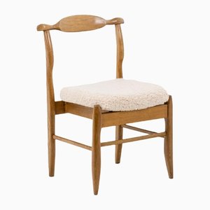 Blond Oak Chairs by Guillerme et Chambron for Votre Maison, 1960s, Set of Five