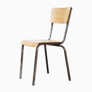 French Simple Stacking Dining Chair from Mullca, 1960s