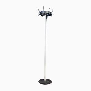 Coat Stand in White Iron