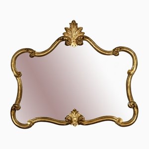 Rococo Revival Gilt Wall Mirror