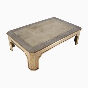 Brass Coffee Table by Rafael, 1970s