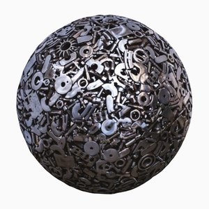 Sphere Number 4 Sculpture by Jean-No