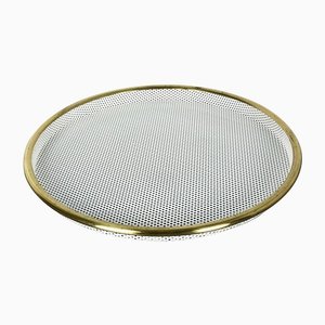 French Rigituelle Metal Tray, 1960s