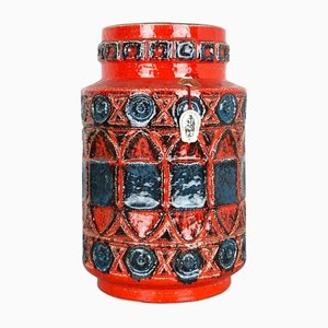 Vase Fat Lava Pottery 92 35 par Bay Ceramics, Allemagne, 1960s